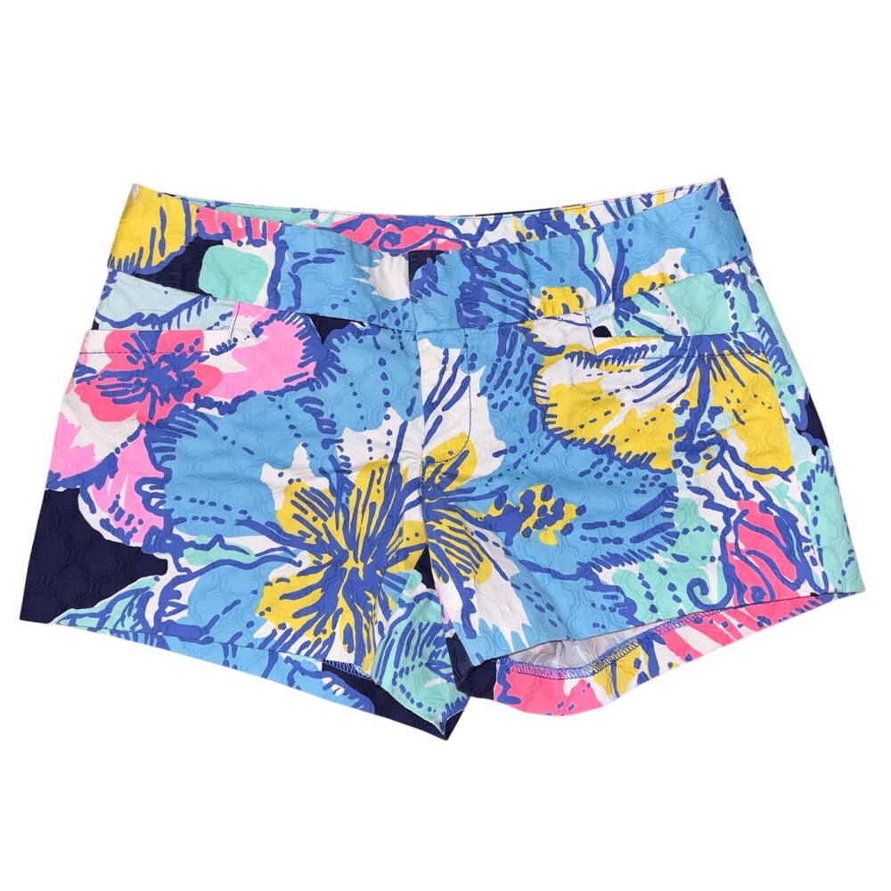 Lilly Pulitzer women’s floral shorts 4” inseam (size 00)